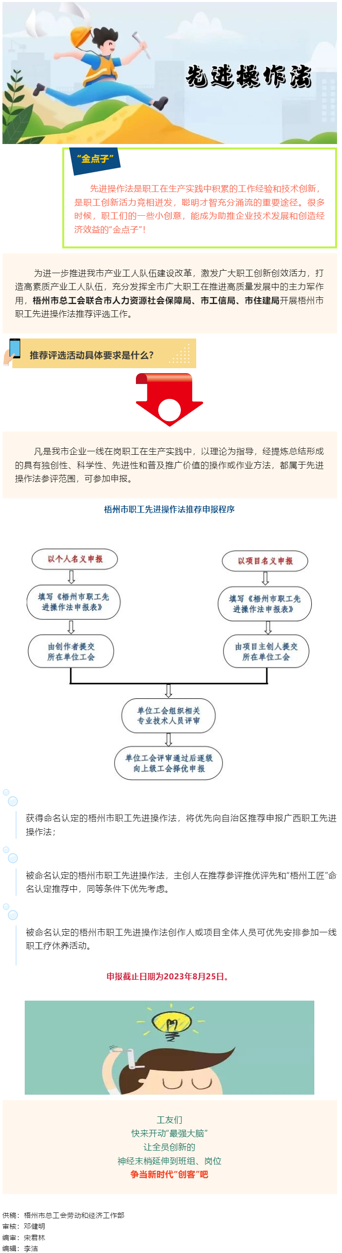 真金不怕火煉，有點子你就來！市總工會聯(lián)合市人力資源社會保障局、市工信局、市住建局開展梧州市職工先進操.png