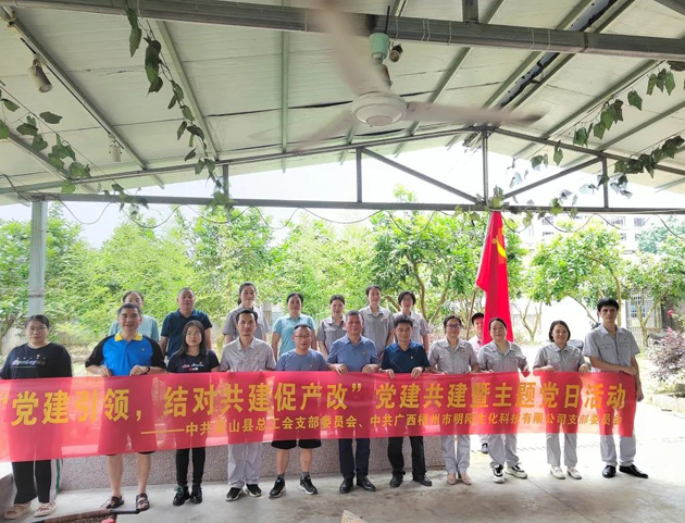 蒙山縣總工會：黨建引領(lǐng)，結(jié)對共建促產(chǎn)改