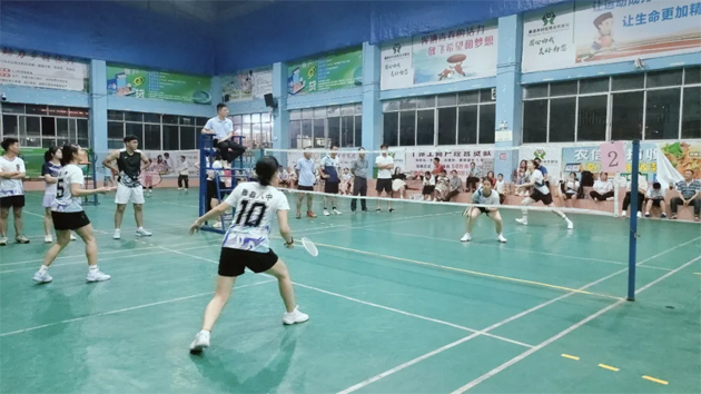 藤縣職工運動會羽毛球乒乓球雙冠賽圓滿收官